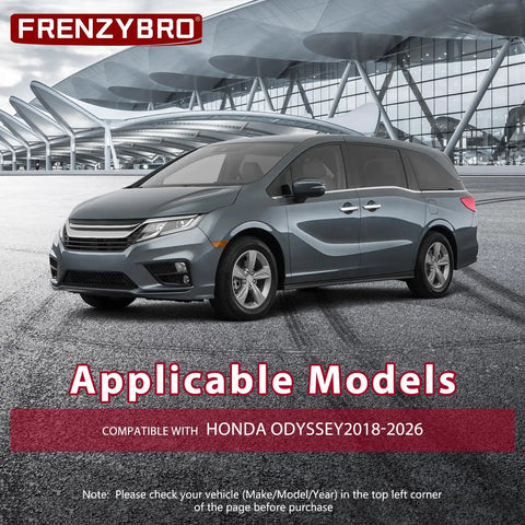 Upgrade Your Ride With This Awesome Frenzybro Front Lower Control Arm Kit Featuring Two Solid Control Arms And Integrated Ball Joints For Honda Odyssey Models From 2018 To 2026 Ensuring A Smooth Grip And Reliable Steering Performance Every Single Day. Gray Honda Odyssey minivan, compatible with 2018-2026 models