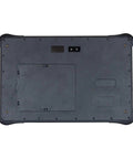 Back view of Rock Solid 10 1 Inch Industrial Rugged Tablet With Android 11 Os and IP67 Waterproof Rating showing sealed battery compartment.