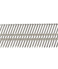 22 Degree Plastic Collated Framing Nails Heavy Duty Three And A Quarter Inch Long S304 Stainless Ring Shank Full Round Head