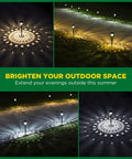 Super Bright Solar Path Lights Outdoor Waterproof 10 Pack Dusk To Dawn Up To 12 Hours Solar Powered Auto On Off LED Lighting