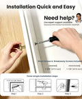 Hands installing Three Pack 1 1/4 Inch Brushed Gold Solid Zinc Cabinet Knobs Heavy Duty Round Single Hole Drawer Pulls