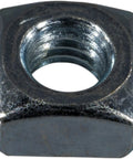 Tough As Nails Zinc Plated Steel Square Nut showing internal threads, 3/8 x 16, durable for heavy duty automotive and repairs.