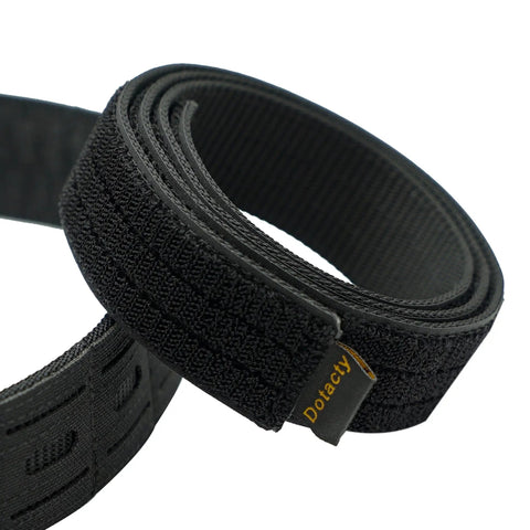 1.5 Inch Inner Belt With Loop Liner For Duty, Battle, And Gun Belts, EDC Ready Work Underbelt, Buckleless, Metal Free, Scratch Resistant, Fully Adjustable, Low Profile Comfort For Daily Carry