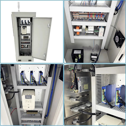 Internal components of High Speed CNC Drilling And Milling Machine For Metalworking With 12000 RPM Spindle 15.75 By 5.51 Inch