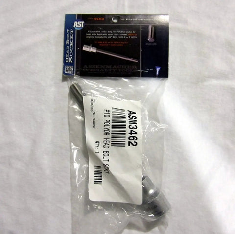 Heavy Duty Half Inch Drive Socket For Polystyle Cylinder Head Bolts Fits Volkswagen Audi Engines in packaging, model 3462.