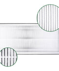 Three In One Replacement Filter For MA-40 Air Purifier, Two Pack With H13 HEPA And Activated Carbon, Three Stage Filtration