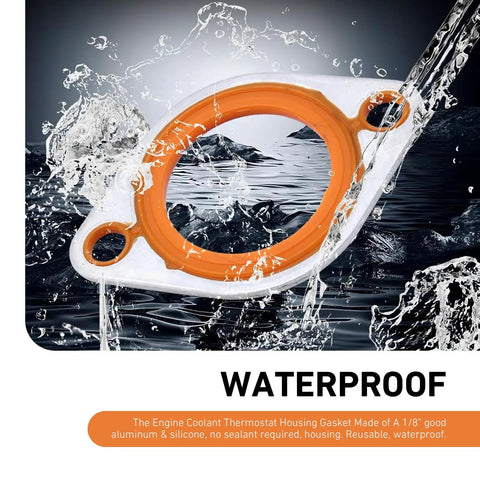 Heavy Duty Thermostat Water Neck Housing Gasket For Chevy Small Block Big Block Engine Replacement Part in waterproof design