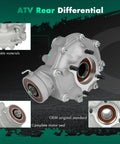 Heavy Duty Rear Final Gear Differential Assembly Fits Honda Rancher 420 Atv 2007 To 2013 Factory Spec Replacement 41300Hp560 close-up view showing durable materials and OEM standard.