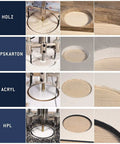 Heavy Duty Adjustable Circle Hole Cutter Saw Kit For Wood Plastic And Gypsum Board With Hss And Carbide Knives Perfect Pro DIY Tools That Make Clean Cuts In Your Shop Or On Any Home Improvement Project You Got. Used on wood, gypsum board, acrylic, and HPL