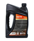 1 gallon bottle of 75W-90 Synthetic Gear Oil GL-4 for manual transmissions, transaxles, and limited slip differentials, all-season use
