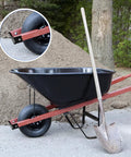 2 Pack Black Steel Wheelbarrow Axle Bracket Replacement Kit With Bolts And Nuts Included For Wheelbarrow Cart featured on wheelbarrow.