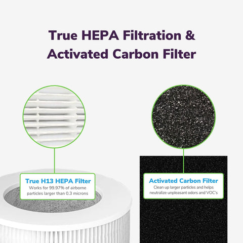 Replacement Value Pack For HP670 Tower Purifier With EcoSilver Pre Filter Coconut Carbon And True HEPA Filtration For Superior Odor Control And Microbial Guard