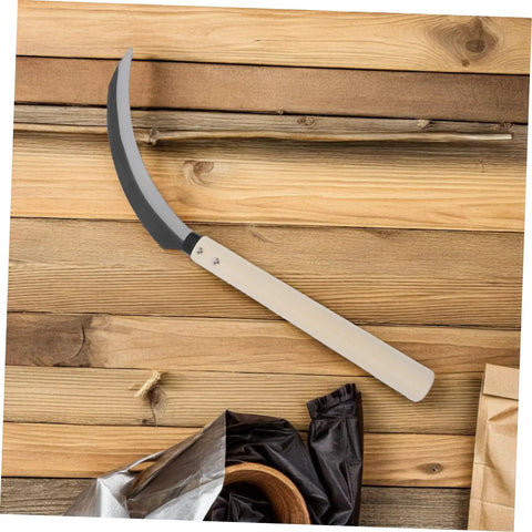 Serrated Weeding Tool With Wooden Handle For Easy Weeding And Harvesting In The Home Garden And Field A Handy Handheld Garden Instrument