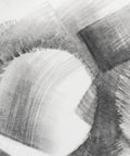 Abstract art created with Graphite Powder for Large Scale Drawings and Bold Shading, Smooth Smudging and Blending, Water Soluble Option.