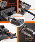 Drill Press Vise 3.0 Inch Quick Release Bench Clamp Built Like A Beast With Heavy Duty Cast Steel Industrial Vise For Workbench