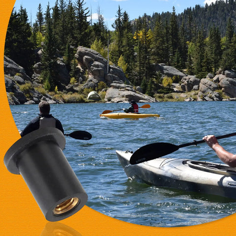 12 Pairs M4 Rubber Well Nuts Neoprene Expansion Brass Nuts Fairing Universal Motorcycle Fasteners with kayak on water