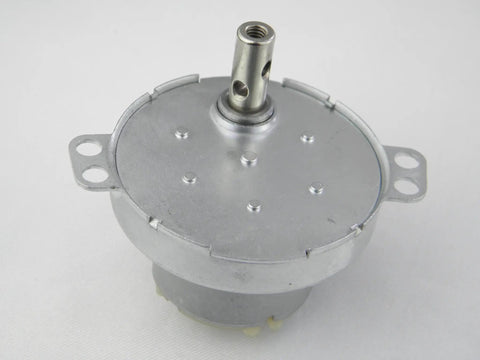 Brushless DC Gear Motor JS-50 12V 30RPM CW CCW Slow Speed Gearbox, metal casing and shaft, ideal for microwave micromotor.