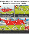 Steps for using One Man Chain Link Fence Top Rail Fabric Hanging Tool Heavy Duty Stretcher with Cable Hook for secure fencing