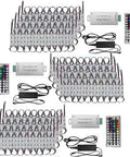 Storefront LED Light Strips For Business Signage That Pops 120 Feet Of 240 LEDs RGB 5050 SMD 3 LED Module Design