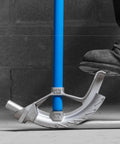 Heavy Duty 3/4 Inch Emt Electrical Conduit Bender By Ideal in use, featuring an aluminum handle and heat treated head for accurate bending.