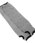 Badass Cut Resistant Arm Sleeves For Men And Women slash proof forearm guards in grey, heavy duty for welding and gardening.