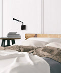 Bedside Display Light With Rotating Arm, No Fuss Dimmable Fingertip Touch Switch, Wall Mount Headboard Lamp In Brushed Nickel