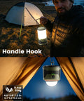 Ultimate Super Bright Rechargeable Camping Lantern Flashlight With Built In Power Bank And Seven Lighting Modes in tent