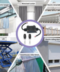 Beefy Wireless Winch Remote Control Forward And Reverse Switch Waterproof DC 12V 24V 48V 8A Relay for various motor applications