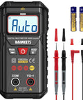 Smart Auto Ranging Digital Multimeter True RMS 4000 Counts With Non Contact Voltage Detector NCV, probes, and batteries included