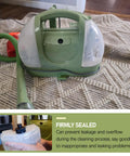Replacement Cap And Straw Assembly For Little Green Machine Portable Cleaner, Leakproof Seal And Tight Lock, Easy Fit Spare Part For Small Carpet And Upholstery Cleaners, green cleaner