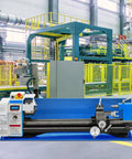 8X30 Inch Mini Metal Lathe With 750W Brushless Variable Speed Motor in an industrial workshop setting.