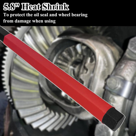 Differential Bearing Preload Wrench Replacement For Chrysler And Dodge Vehicles in axle housing with 5.8-inch heat shrink