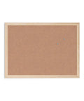 Cork Bulletin Board 18 By 24 Inches With Light Birch Wood Frame For Office Or Classroom Wall, Boss Level Organization