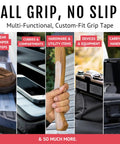 2 Inch Heavy Duty Non Slip Grip Tape Roll Grippy Waterproof Anti Slip Tape for bathtubs, stairs, ramps, and multi-use surfaces