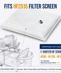 Hella Reliable Commercial Fryer Filter Paper Envelopes 17.5 By 18.5 Inch for HF2515 filter screen use in restaurants.