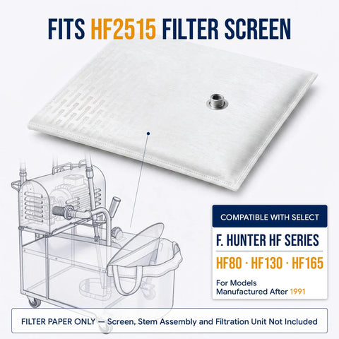 Hella Reliable Commercial Fryer Filter Paper Envelopes 17.5 By 18.5 Inch for HF2515 filter screen use in restaurants.