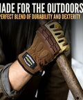 Goatskin Leather Work Gloves For Men With ANSI Cut Resistance A1 Heavy Duty Construction And Warehouse Gloves A Real Workhorse For Construction Gardening And More Durable Top Grain Leather 2X Large