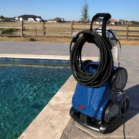 Replacement Swivel Floating Cable Assembly With 69 Inch Cord for 9550 Sport and 9650iQ Robotic Pool Cleaners on cart