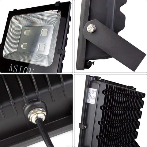 RGB LED Flood Lights For Indoor And Outdoor Decor With Remote Control Waterproof Color Changing Wall Washer Dimmable Security