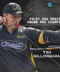 Archer aiming arrow with Fusion-II 2.1 Inch Pink Arrow Fletching Vanes, 36 Pack in competitive shooting stance
