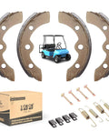 Golf Cart Brake Shoes And Spring Kit To Boost Braking Power For Club Car DS And Precedent 1995 Up Tempo 2018 Up EZGO