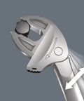 Close-up of 6004 Joker XL Self Setting Spanner gripping a bolt, showing adjustable auto grip and slip-resistant feature.