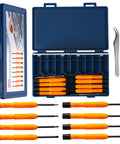 All In One Precision Screwdriver Set With Magnetic Tips And Storage Case, 8 In 1 Multi Tool And 4 In 1 Magnetic Mini Driver Plus Tweezers