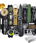 30 In 1 Survival Kit For Adventurers Gear Up Emergency Outdoor Essentials Camping Fishing Hunting Hiking Travel Ready