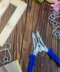 Solid 22-Piece Miter Spring Clamp Tool Kit With Plugged Pliers For Woodworking And Trim Work That Holds Tight Like No Other Bossy Job Done Right Now. spring clamp pliers on wood frame