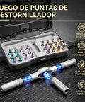 Get The Ultimate 24 In 1 Magnetic Ratchet Screwdriver Setup With S2 Steel Precision Bits For Bike, Phone And Furniture Fix-Its Plus Bonus Tweezers: 24-bit case