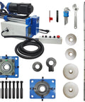 Heavy Hitter Portable Line Boring Machine For Diesel Engine Machining 110V hole drilling kit with components and tools.