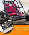 420 Drive Chain 32 Link With Master Link for Coleman Powersports 196cc go kart showcasing go kart on terrain