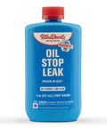 Oil Stop Leak Additive That Actually Seals Leaks Fast, 8 Ounce Bottle For Crankcase And Oil System, Easy Pour, Permanent Seal, Pro Grade Formula For Drips And Leaks, Keeps Your Engine Running Smooth And Clean on blue bottle
