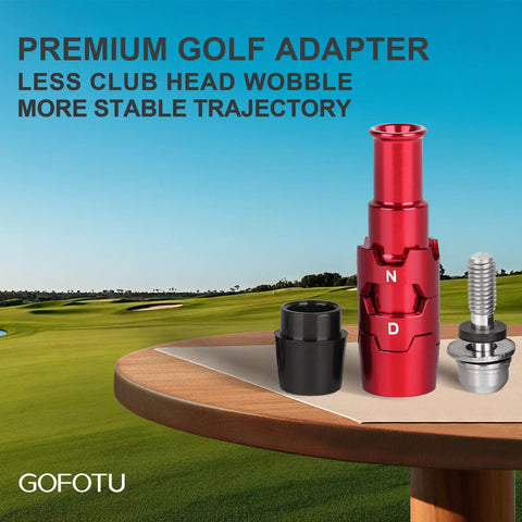 Red Aluminum Golf Sleeve Adapter For MAVRIK Paradym Epic Rogue ST Great Big Bertha XR Drivers And Other Callaway Models Plug And Play Shaft Sleeve Upgrade With Pro Grade Aerospace Aluminum For Precise Fit